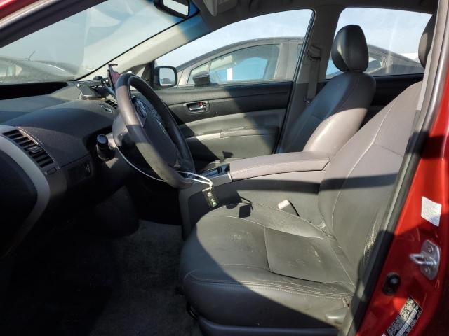 JTDKB20UX73227691 - 2007 TOYOTA PRIUS RED photo 7