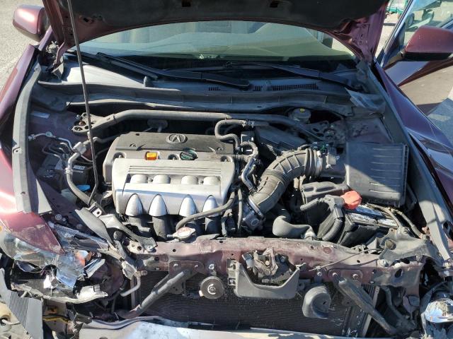 JH4CU2F6XAC039816 - 2010 ACURA TSX BURGUNDY photo 11