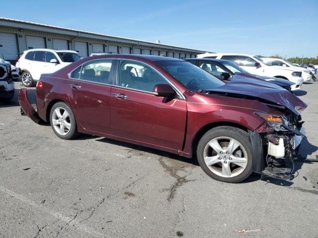 JH4CU2F6XAC039816 - 2010 ACURA TSX BURGUNDY photo 4