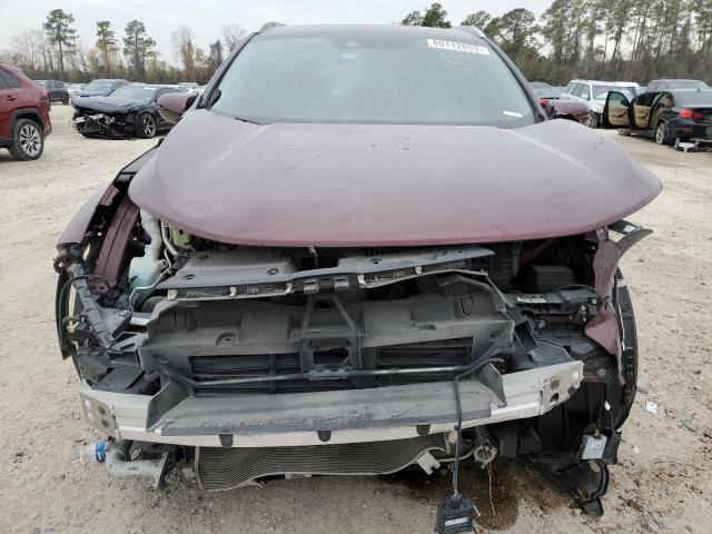 5J6RW1H92HL001069 - 2017 HONDA CR-V TOURING MAROON photo 5