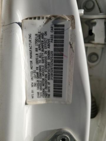 1Y1SK52872Z425129 - 2002 CHEVROLET GEO PRIZM BASE WHITE photo 12