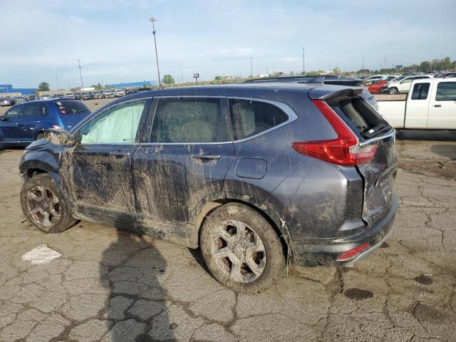 2HKRW2H56KH641743 - 2019 HONDA CR-V EX Gris foto 2