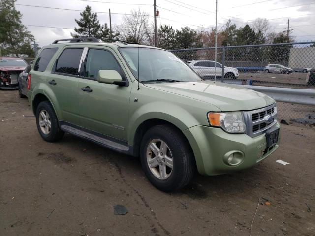 1FMCU59H98KA03935 - 2008 FORD ESCAPE HEV GREEN photo 4