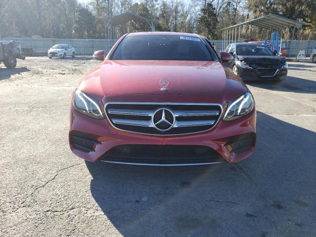 WDDZF4JB9JA389087 - 2018 MERCEDES-BENZ E 300 RED photo 5