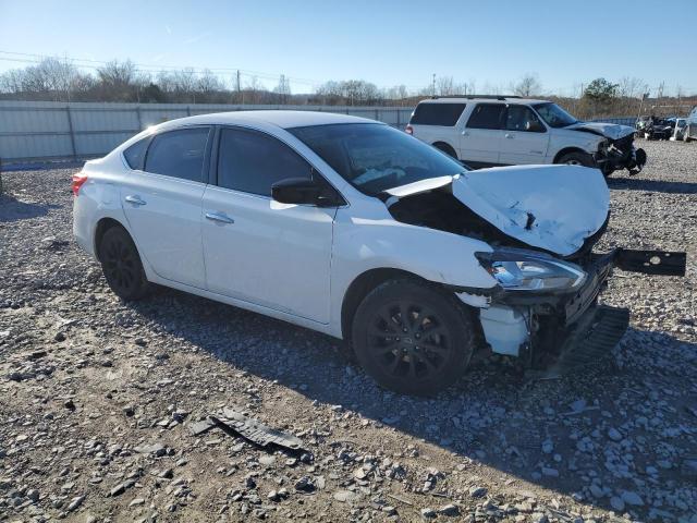 3N1AB7APXJY253260 - 2018 NISSAN SENTRA S WHITE photo 4