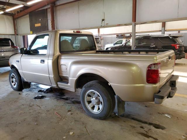 1FTYR10C01TA45142 - 2001 FORD RANGER GOLD photo 2