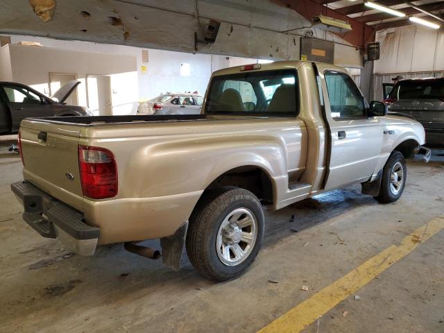 1FTYR10C01TA45142 - 2001 FORD RANGER GOLD photo 3