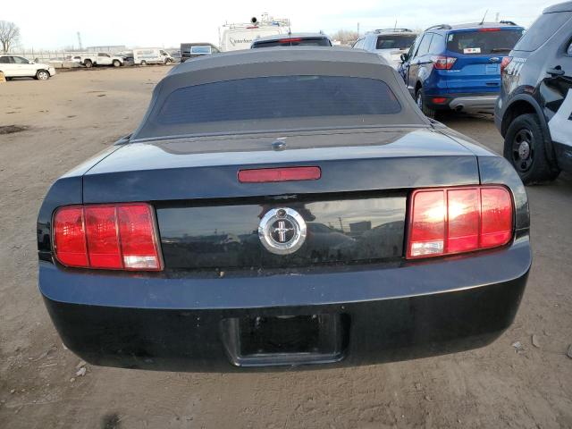 1ZVHT84N285189129 - 2008 FORD MUSTANG BLACK photo 6