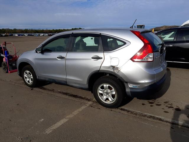 2HKRM4H38DH669434 - 2013 HONDA CR-V LX SILVER photo 2