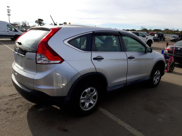 2HKRM4H38DH669434 - 2013 HONDA CR-V LX SILVER photo 3