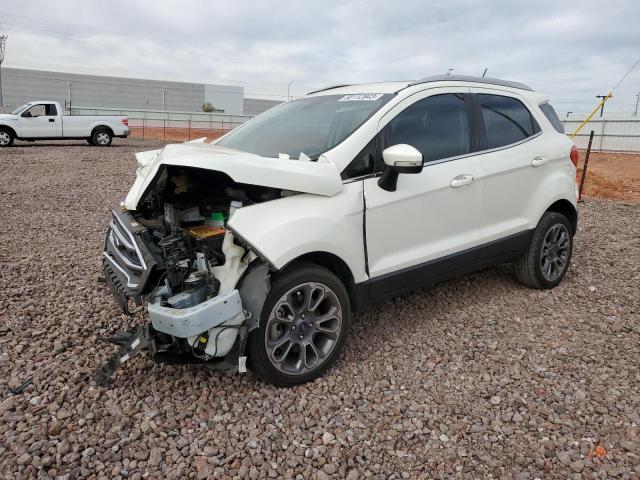 MAJ3S2KE6LC365531 - 2020 FORD ECOSPORT TITANIUM WHITE photo 1