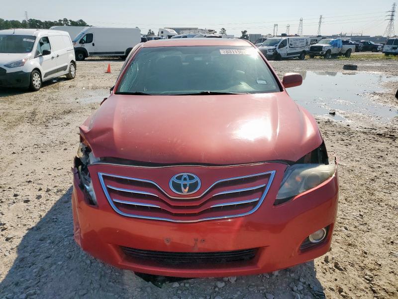 4T1BF3EK8AU101523 - 2010 TOYOTA CAMRY BASE RED photo 5
