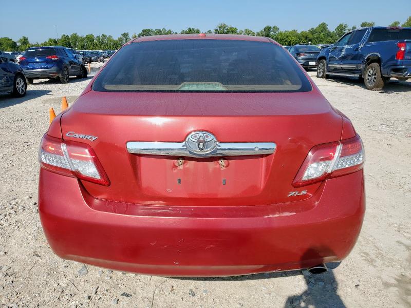 4T1BF3EK8AU101523 - 2010 TOYOTA CAMRY BASE RED photo 6