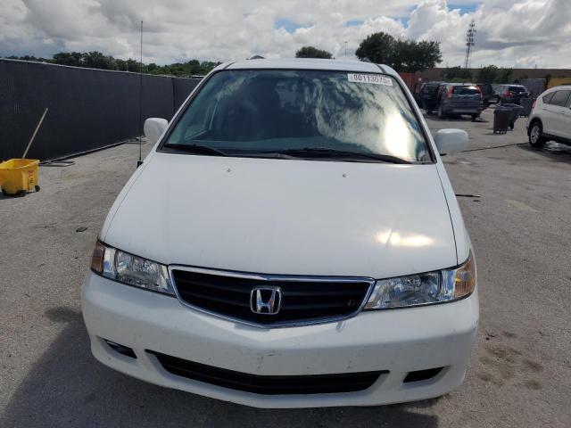 5FNRL18612B049001 - 2002 HONDA ODYSSEY EX WHITE photo 5