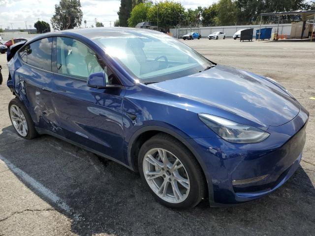 7SAYGDEE7RF062510 - 2024 TESLA MODEL Y 蓝色 照片 4