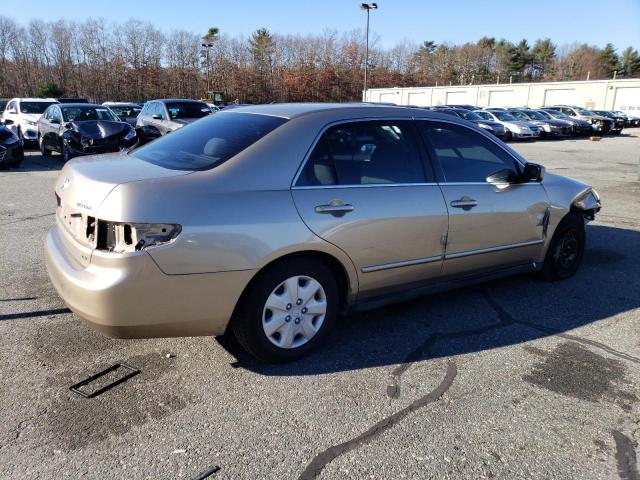 1HGCM56334A077057 - 2004 HONDA ACCORD LX TAN photo 3