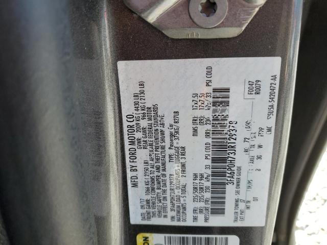 3FA6P0H73JR129378 - 2018 FORD FUSION SE GRAY photo 12