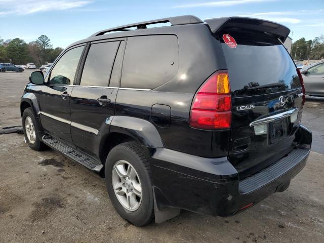 JTJBT20X460104053 - 2006 LEXUS GX 470 BLACK photo 2