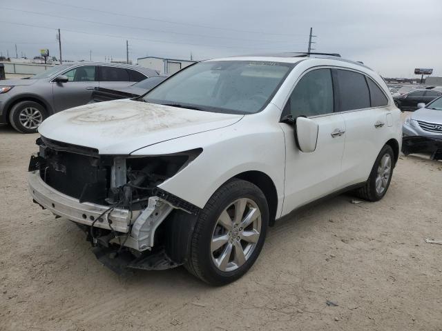 5FRYD4H91GB023315 - 2016 ACURA MDX ADVANCE WHITE photo 1