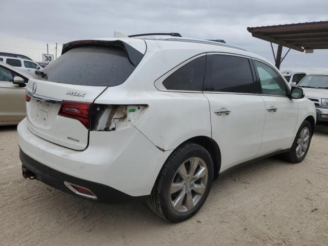 5FRYD4H91GB023315 - 2016 ACURA MDX ADVANCE WHITE photo 3