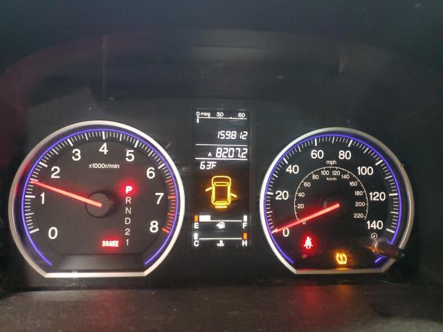 5J6RE48729L054648 - 2009 HONDA CR-V EXL BLACK photo 9