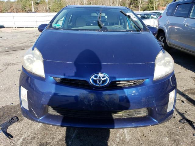 JTDKN3DU7A1313518 - 2010 TOYOTA PRIUS BLUE photo 5