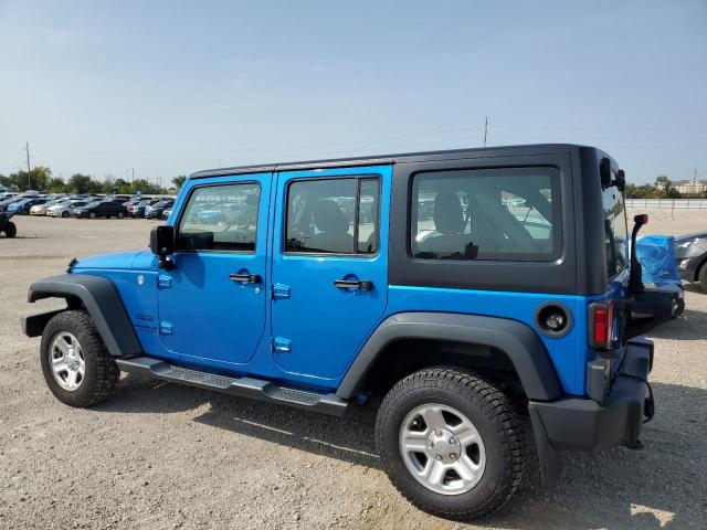 1C4BJWKG7GL293567 - 2016 JEEP WRANGLER U SPORT Mavi fotoğraf 2