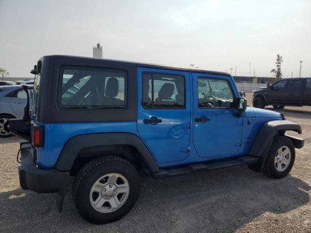1C4BJWKG7GL293567 - 2016 JEEP WRANGLER U SPORT Mavi fotoğraf 3