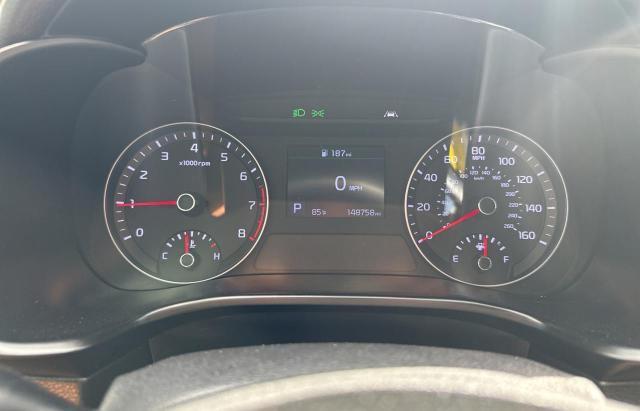 3KPF24AD2KE058831 - 2019 KIA FORTE FE RED photo 8