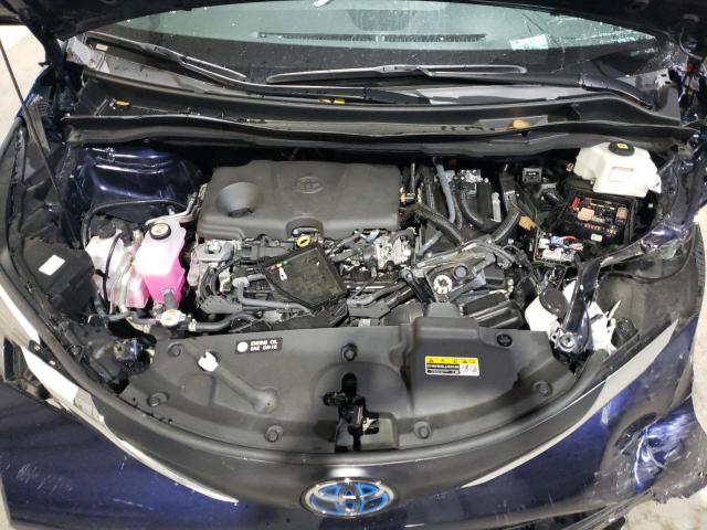 5TDYRKEC9RS195274 - 2024 TOYOTA SIENNA XLE BLUE photo 12