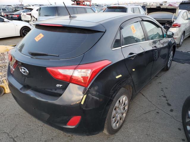 KMHD35LHXGU330301 - 2016 HYUNDAI ELANTRA GT BLACK photo 3