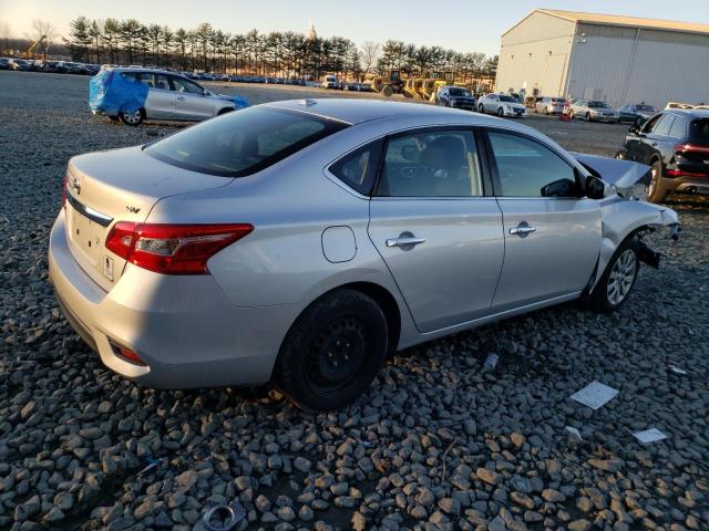 3N1AB7AP7HY356517 - 2017 NISSAN SENTRA S GRAY photo 3