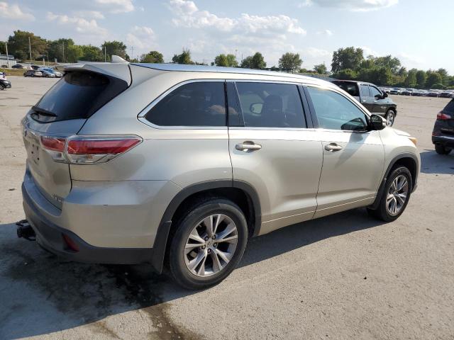 5TDJKRFH4FS122639 - 2015 TOYOTA HIGHLANDER XLE SILVER photo 3