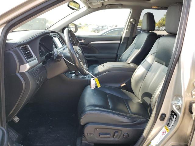 5TDJKRFH4FS122639 - 2015 TOYOTA HIGHLANDER XLE SILVER photo 7