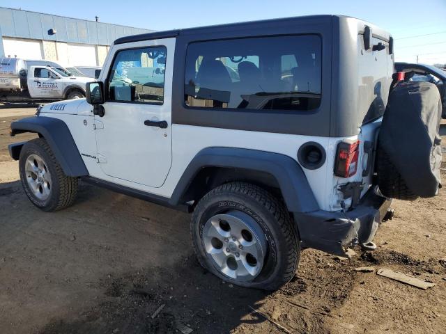 1C4AJWAG7FL757663 - 2015 JEEP WRANGLER SPORT WHITE photo 2