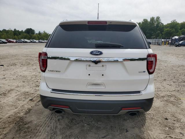 1FM5K8FHXKGA67822 - 2019 FORD EXPLORER LIMITED Սպիտակ լուսանկար 6