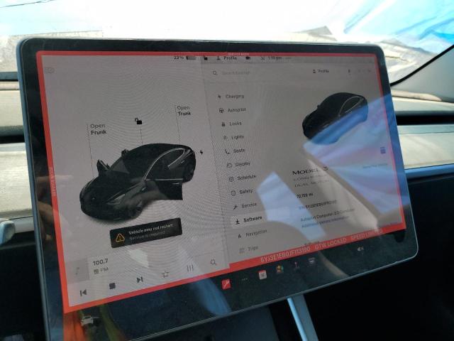 5YJ3E1EB0JF113190 - 2018 TESLA MODEL 3 Қара фото 9