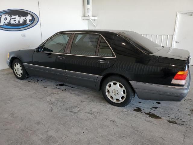 WDBGA33E6TA307755 - 1996 MERCEDES-BENZ S 320 BLACK photo 2