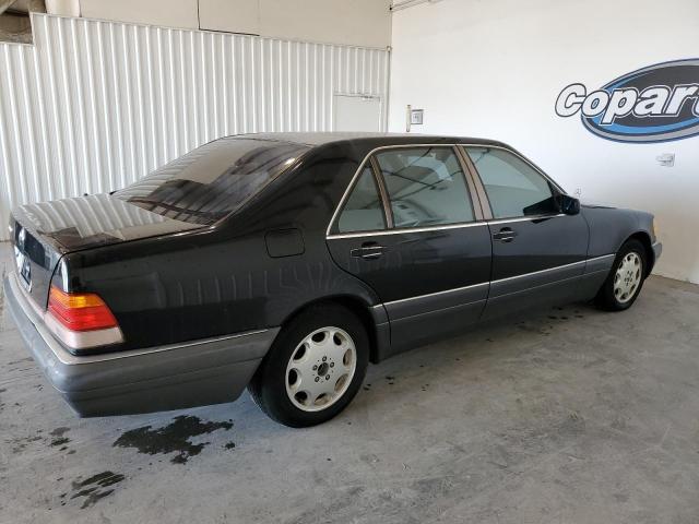 WDBGA33E6TA307755 - 1996 MERCEDES-BENZ S 320 BLACK photo 3