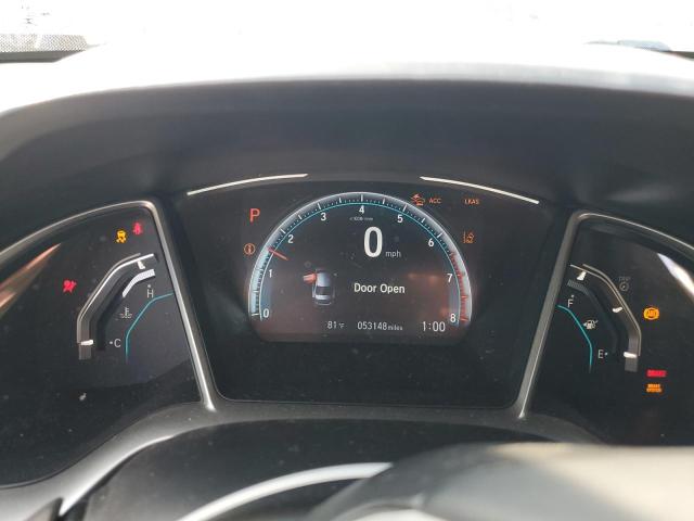 19XFC1F32LE000389 - 2020 HONDA CIVIC EX WHITE photo 9