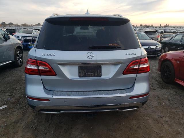 4JGDA5HB9FA598086 - 2015 MERCEDES-BENZ ML 350 4MATIC SILVER photo 6