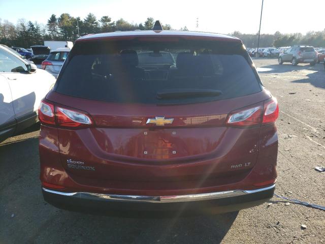 3GNAXUEV1LS551067 - 2020 CHEVROLET EQUINOX LT RED photo 6