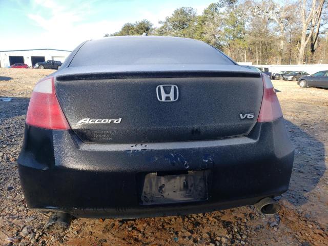 1HGCS2B8XAA000882 - 2010 HONDA ACCORD EXL BLACK photo 6