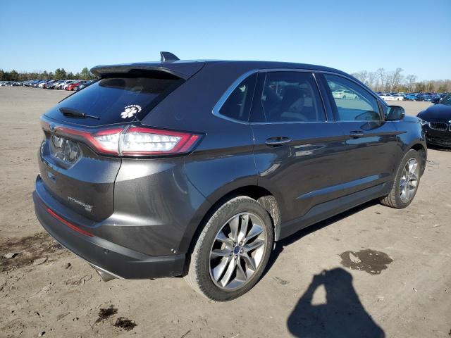 2FMPK4K89HBB54506 - 2017 FORD EDGE TITANIUM CHARCOAL photo 3