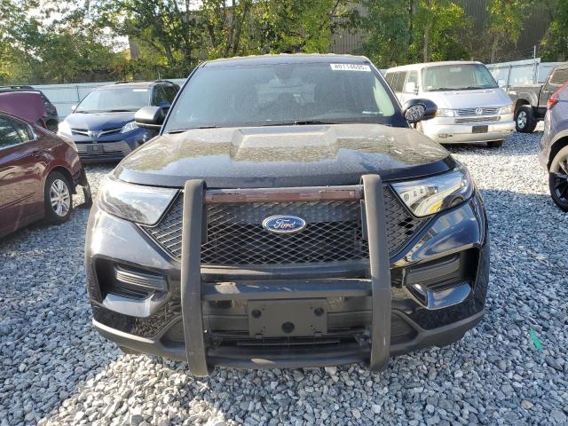 1FM5K8AW1MNA04581 - 2021 FORD EXPLORER POLICE INTERCEPTOR BLACK photo 5