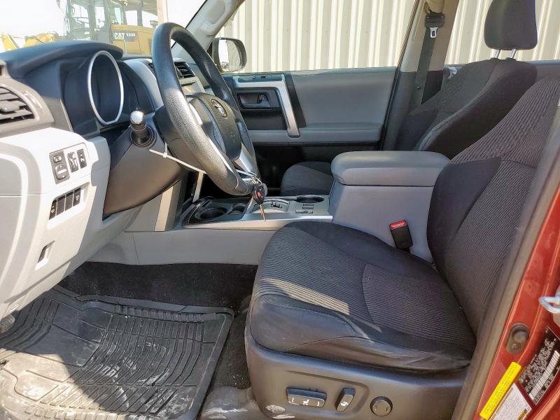 JTEZU5JR2B5028177 - 2011 TOYOTA 4RUNNER SR5 红色 照片 7