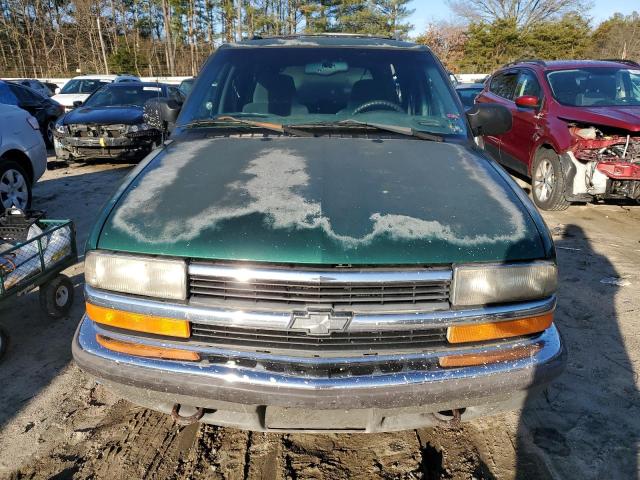 1GNDT13W0X2192556 - 1999 CHEVROLET BLAZER GREEN photo 5