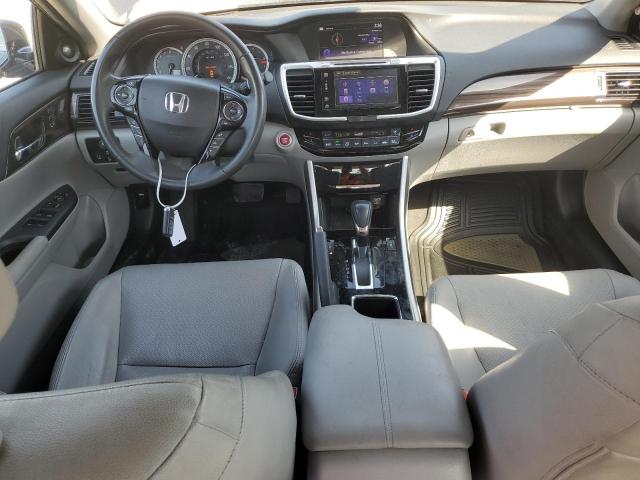 1HGCR2F92HA169366 - 2017 HONDA ACCORD EXL BLUE photo 8