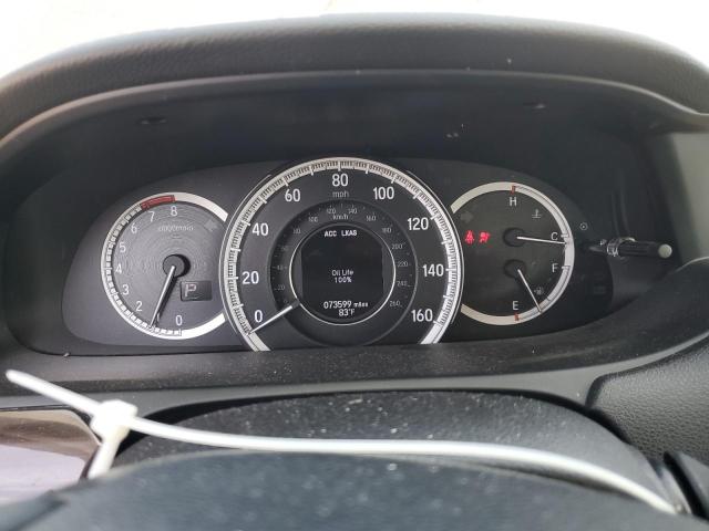 1HGCR2F92HA169366 - 2017 HONDA ACCORD EXL BLUE photo 9