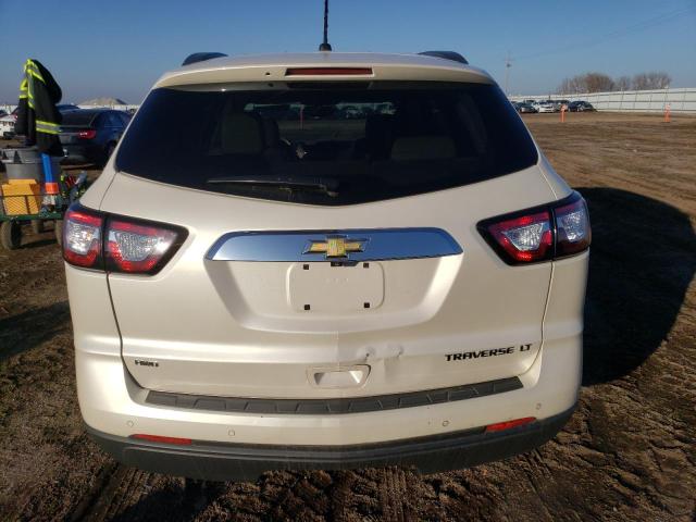 1GNKVJKD2DJ124293 - 2013 CHEVROLET TRAVERSE LT CREAM photo 6